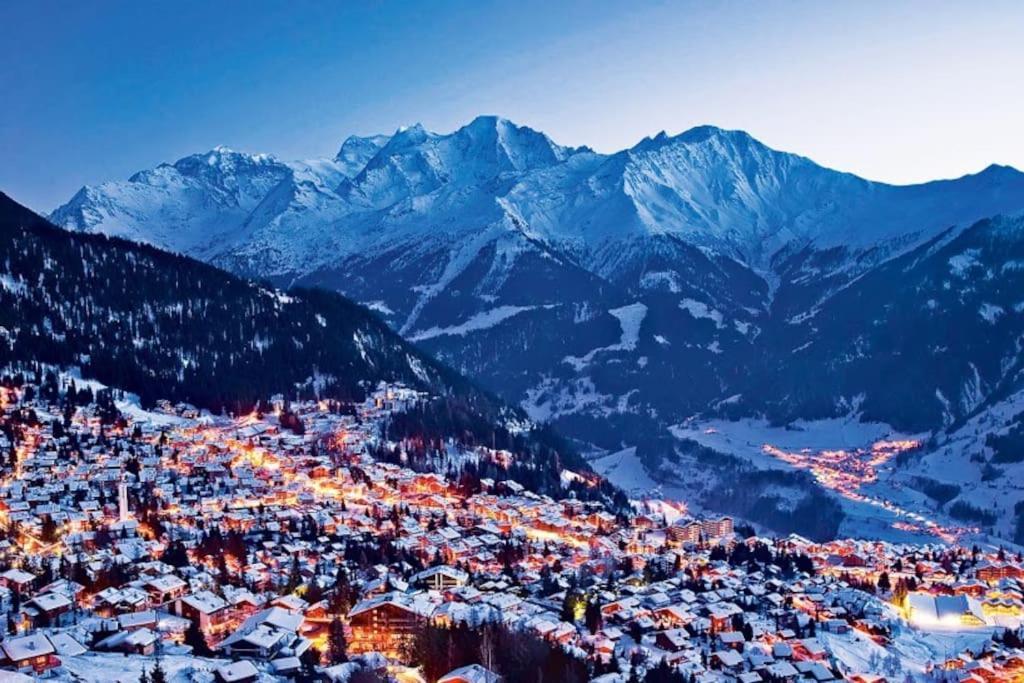 Ski-In, Chalet-Style Appt Central Verbier - 1 Min Walk To Lift المظهر الخارجي الصورة