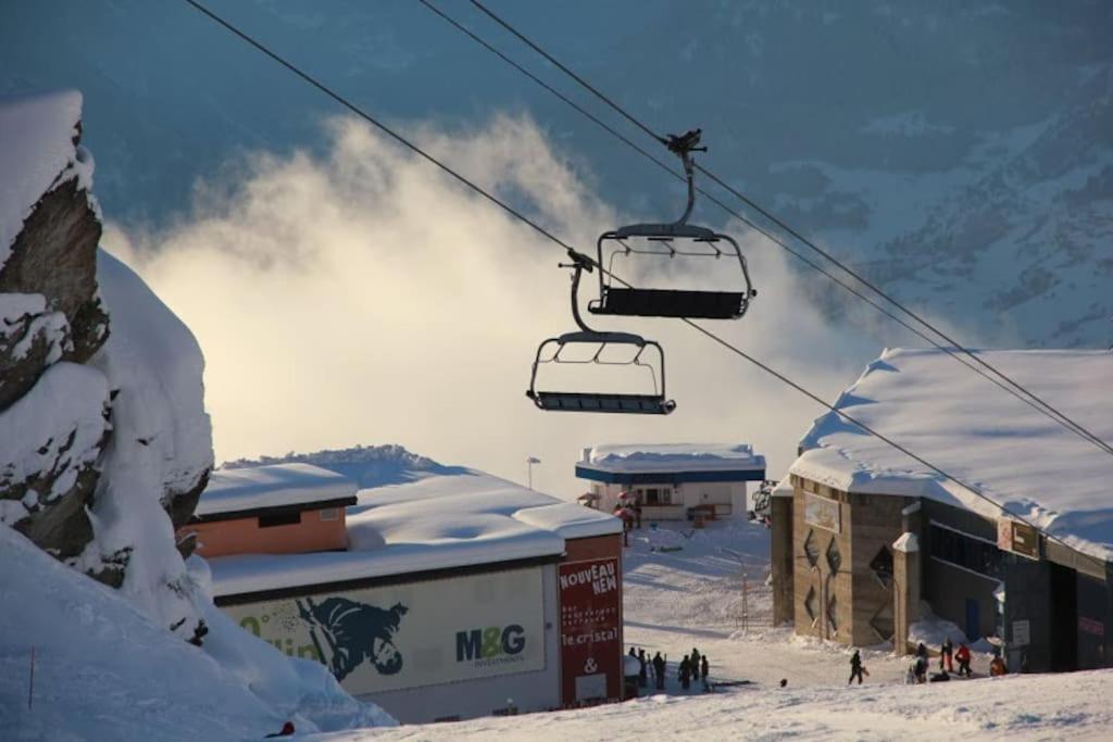 Ski-In, Chalet-Style Appt Central Verbier - 1 Min Walk To Lift المظهر الخارجي الصورة