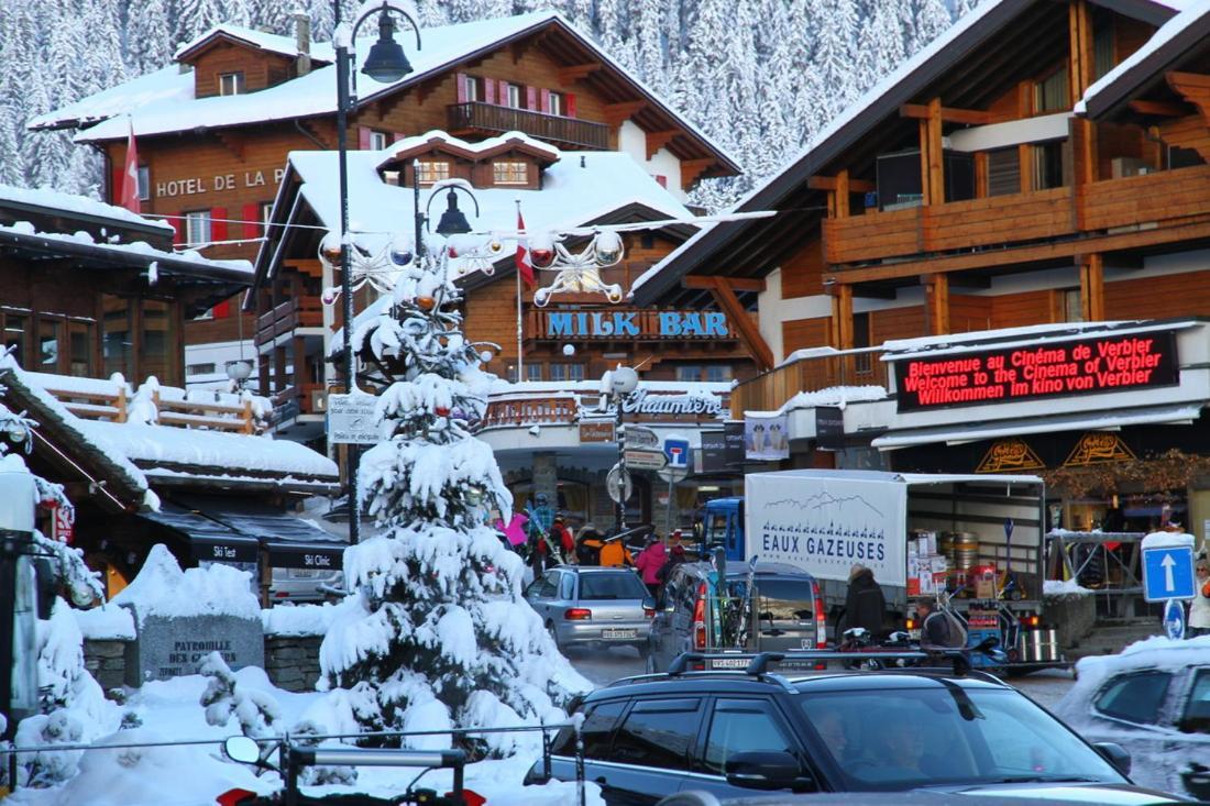 Ski-In, Chalet-Style Appt Central Verbier - 1 Min Walk To Lift المظهر الخارجي الصورة